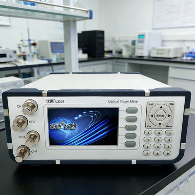 Máy đo công suất quang bốn kênh có giao diện dữ liệu USB và RS232