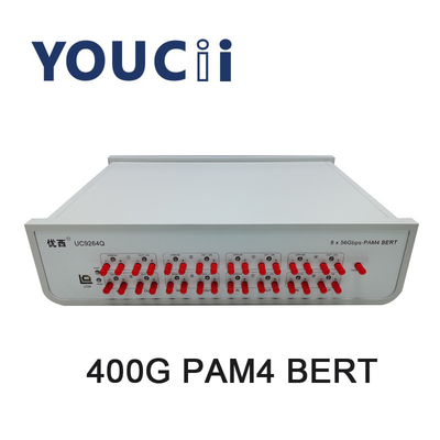 Máy kiểm tra BERT 400G PM4 Tỷ lệ hỗ trợ PAM 14,0625 26,5625 28,9 GBd