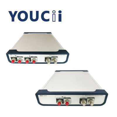 Bộ suy giảm 1/2 kênh Đồng hồ đo công suất quang Phạm vi suy giảm 0 ~ 45dB