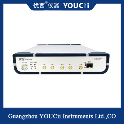 Máy kiểm tra BERT tốc độ đầy đủ 10G Hai kênh cho một nguồn và một đèn 622M ~ 15G