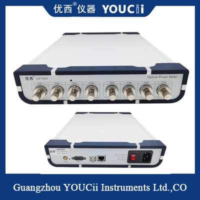 Máy đo công suất quang 8 kênh Dải công suất + 5 ~ -65dBm