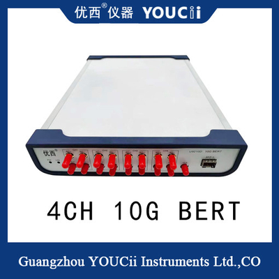 SFP cổng quang kênh 4 cổng điện 1 cổng quang 10 Gbit / S Bit Error Meter