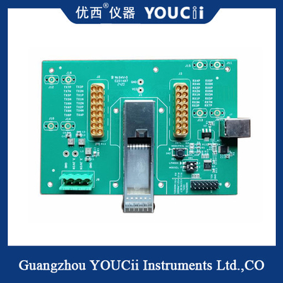 400G PAM4 Active Module Performance Evaluation Test Board Trong gói QSFPDD