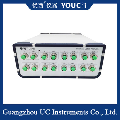 8 kênh đa chế độ điều khiển quang học Attenuator quang học 850nm