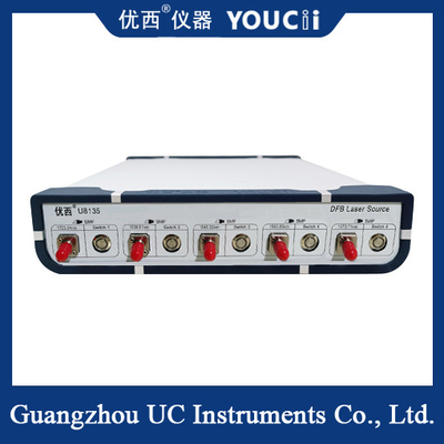Công suất đầu ra cao lên tới +20 DBm Nguồn laser có thể điều chỉnh Đầu nối quang FC APC