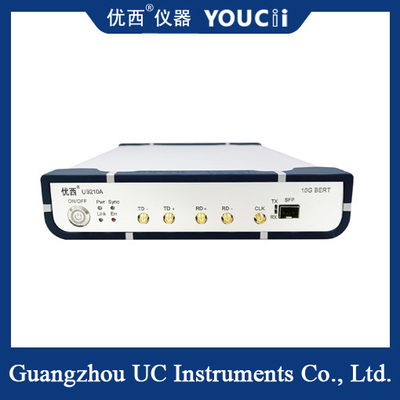 Máy kiểm tra BERT tốc độ đầy đủ 10G Hai kênh cho một nguồn và một đèn 622M ~ 15G