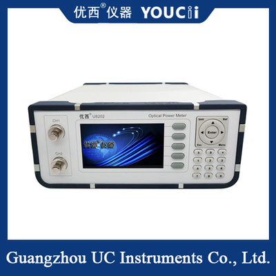 Đồng hồ đo công suất sợi quang hai kênh +10 ~ -65dBm 100 ~ 240V