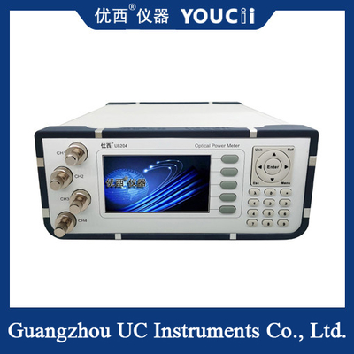 Máy đo quang công suất 4 kênh Thiết bị kiểm tra quang chính xác cao