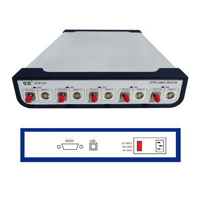 Nguồn sáng đồng trục DFB Độ ổn định bước sóng có thể tùy chỉnh 0,01dB