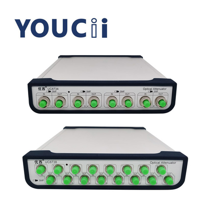 Bộ suy giảm quang biến thiên 4Ch 8CH Phạm vi suy giảm 0~45dB
