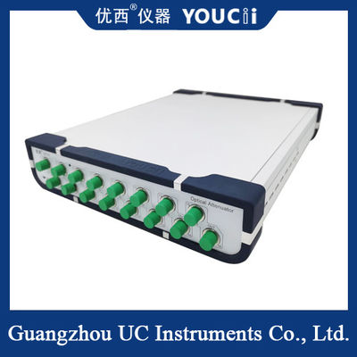 FC SC ST LC Bộ suy hao quang có thể điều chỉnh Phạm vi cơ học 0-40/60dB