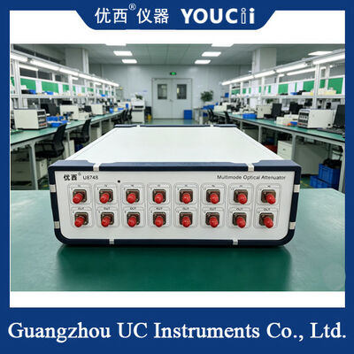 Bộ suy giảm quang học nhiều lớp 8 kênh với độ lặp lại ± 0,05dB